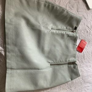 Forever 21 leather skirt